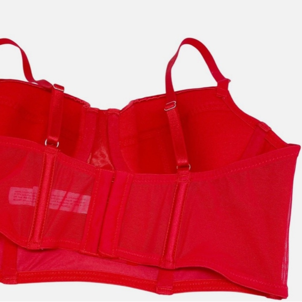 Auden Red corset - Picture 2 of 6